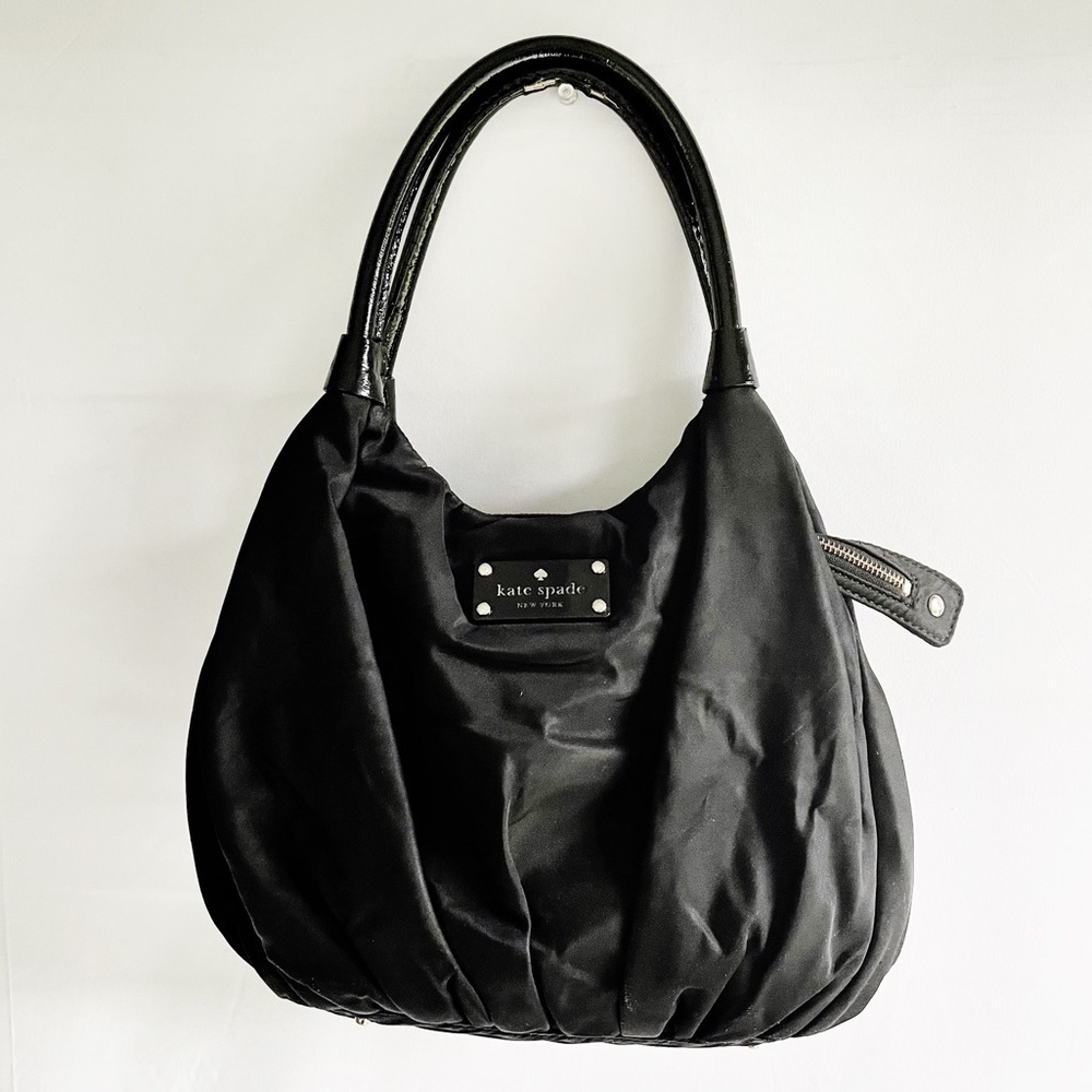 Kate Spade New York Karen Black Nylon Round Shoulder bag